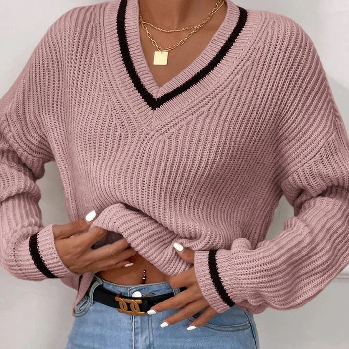 Pull Rayé Alice - Doux et Confortable