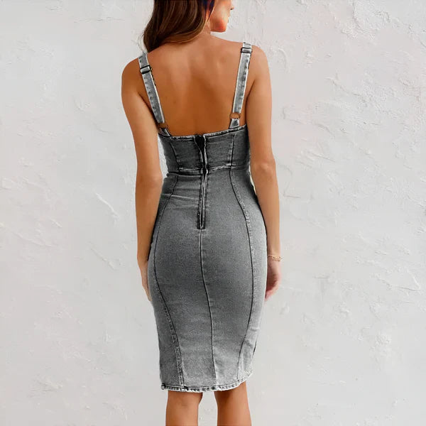 Aria | Élégante Robe en Denim